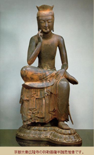 2017年6月勉強会、渡来文化の魅力 広隆寺弥勒菩薩の素顔