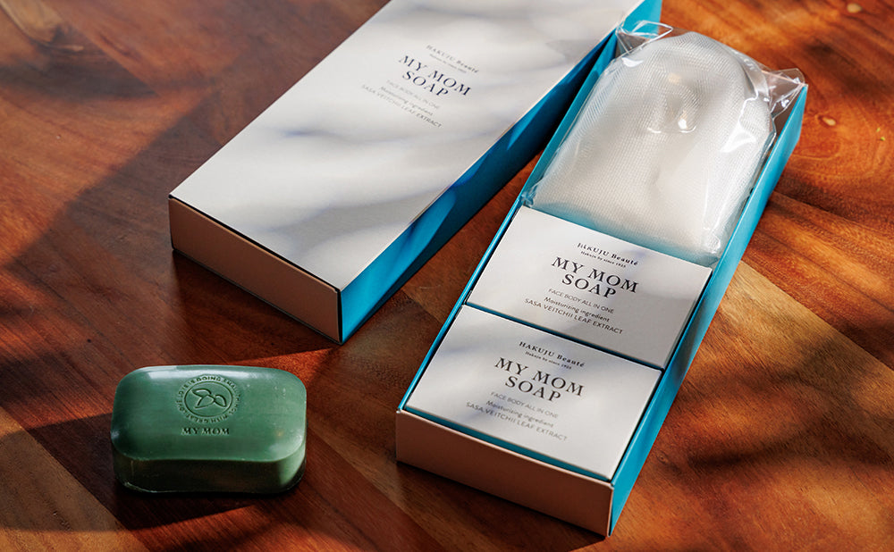 ギフトセット（石鹸2個+泡立てネット） – MY MOM