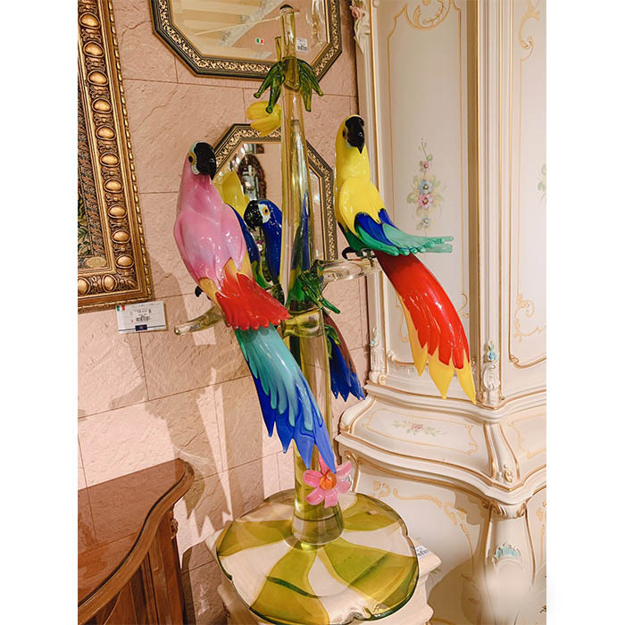 ZANETTI》バード オブジェ(ベネチアンガラス) | クラシック家具＆輸入