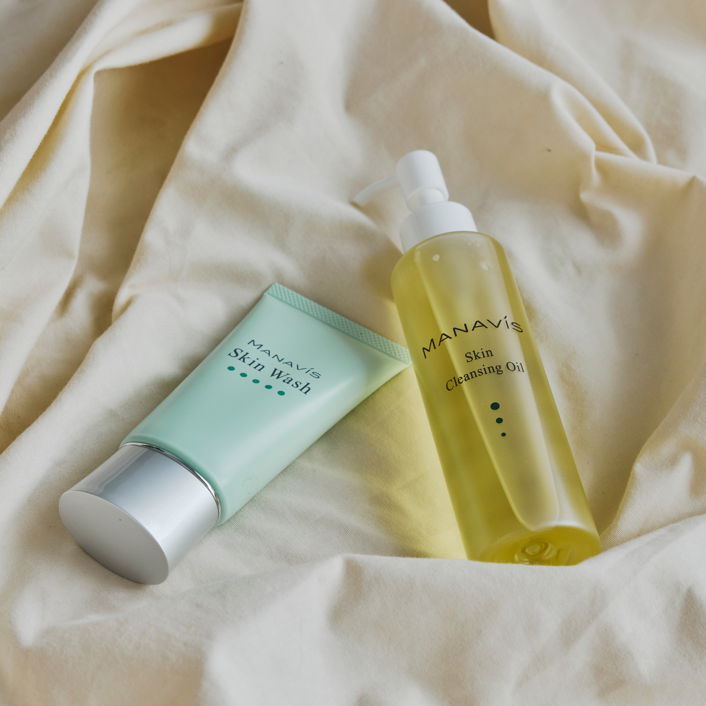 マナビス クレンジングオイル／ウォッシュセット【クレンジングオイル