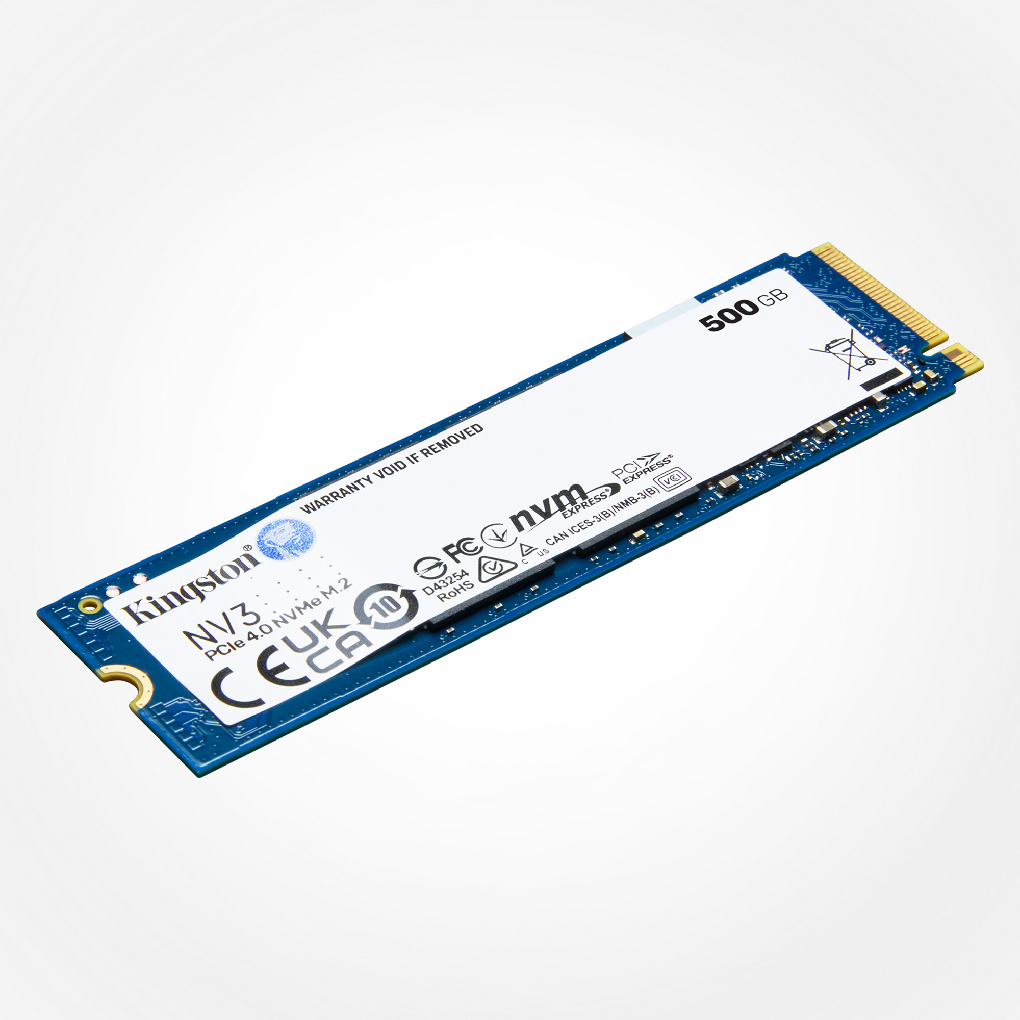 Kingston NV3 1TB M.2-2280 PCIe Gen4 NVMe SSD - CCL Computers