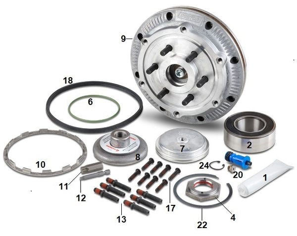 Horton Fan Drive Repair DM Advantage Dual Pilot Quick Kit(30 mm DRAC B