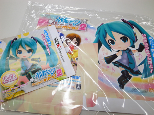 発売まであと50日！『初音ミク Project mirai 2』店頭販促物（第3弾