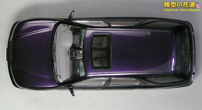 アオシマ 1/24 ホンダ CE1アコードワゴン 2.2 ViX （改） 上面・側面