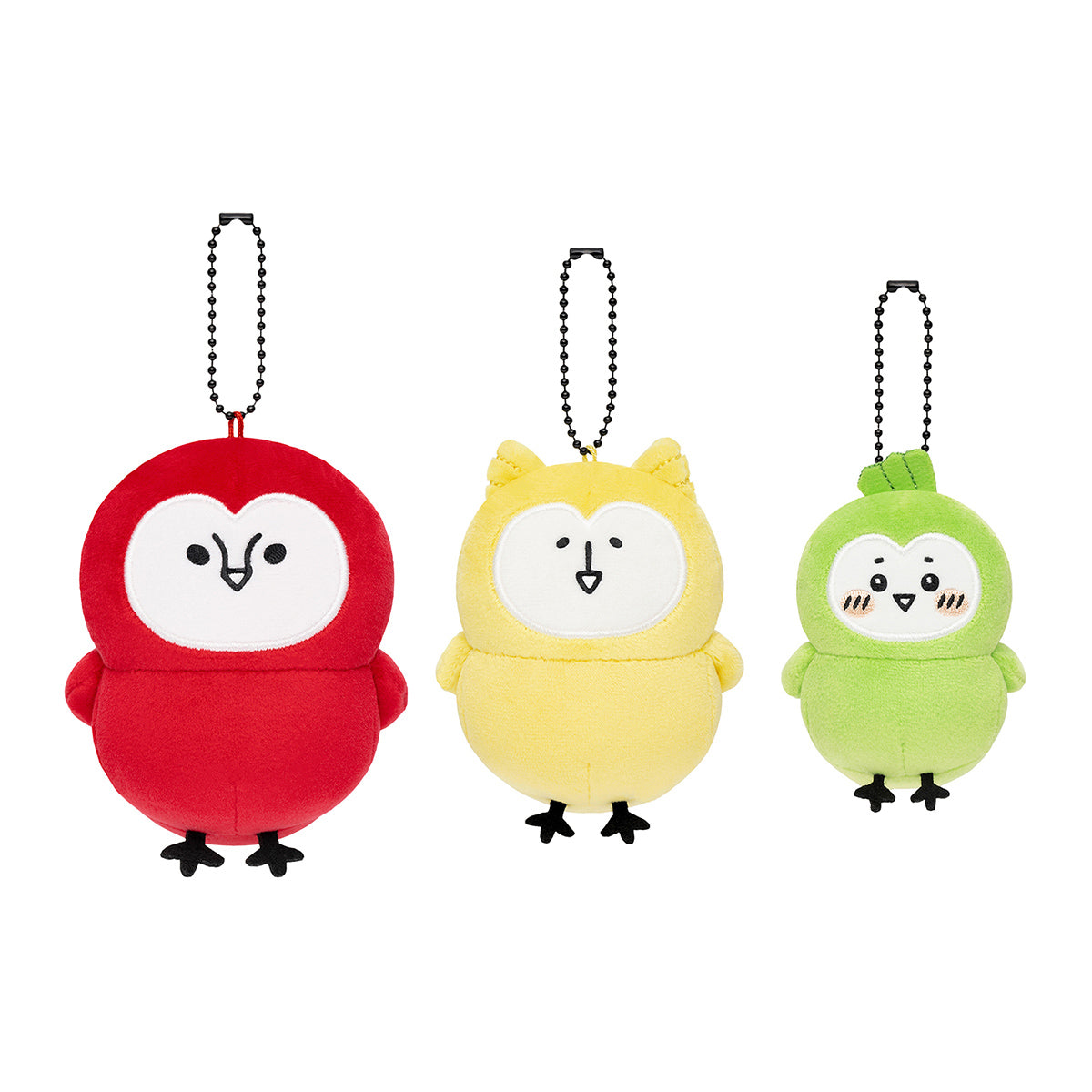 ナガノキャラクターズ 鳥の三兄弟マスコットセット | ナガノ