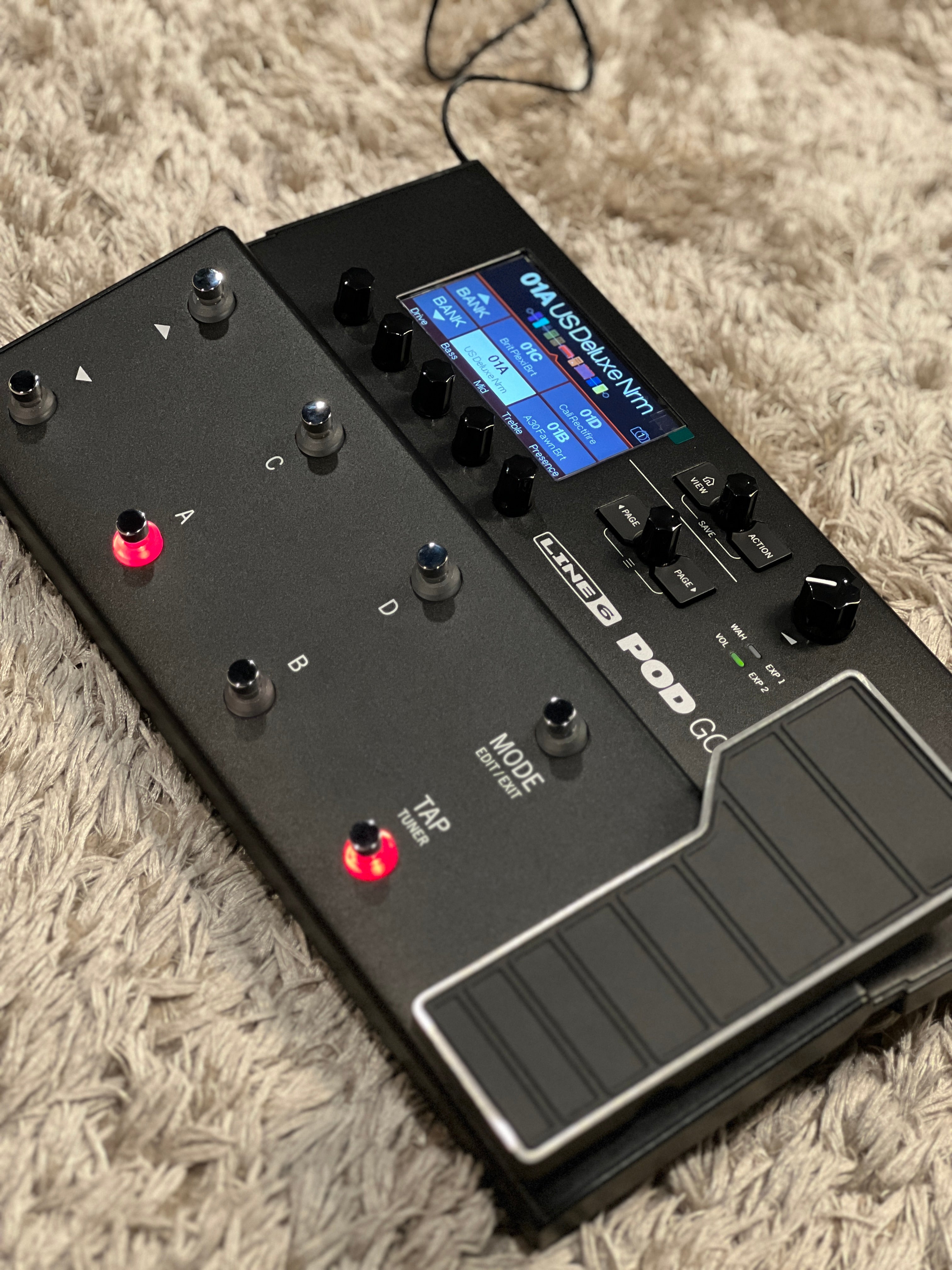 Line 6 POD Go Guitar Multi-effects Floor Processor – nafiriguitar.com