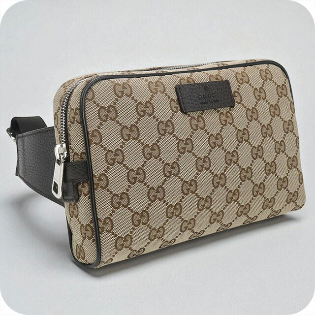 中古 グッチ ボディバッグ メンズ ブランド GUCCI GGキャンバス ベルト
