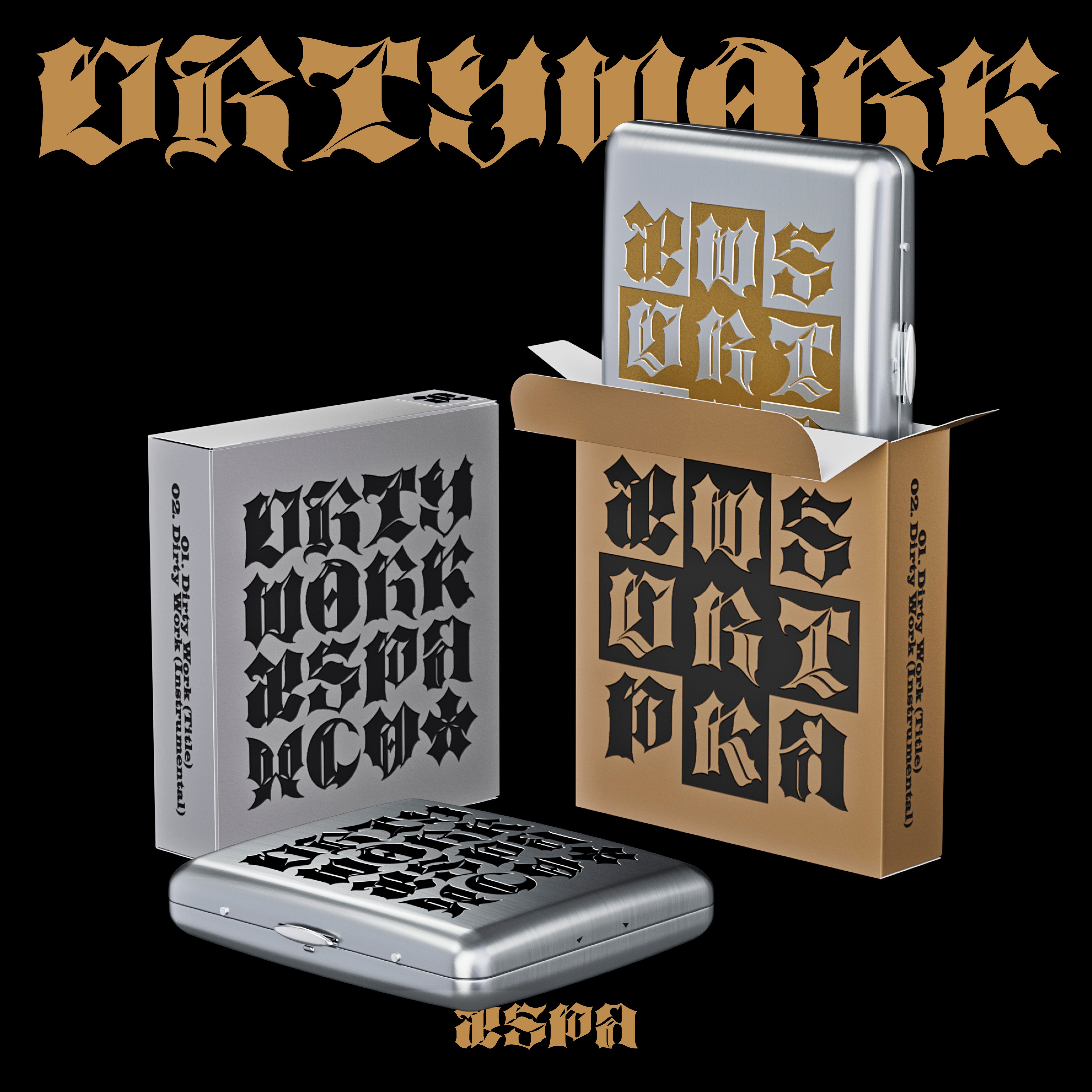 aespa Single [Dirty Work] (Dirty Case Ver.) (2種セット) – Nemoz