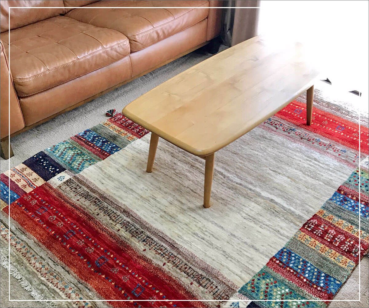 明るく可愛いギャッベ｜北欧系ラグ通販｜ – ギャッベ＆ペルシャ絨毯