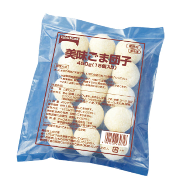 テーブルマーク 美味ごま団子 30g×15個 [ 4901520163656 ] | A