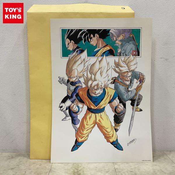 鳥山 明の世界展 ドラゴンボール 複製原画ポスターC 孫 悟空 ベジータ