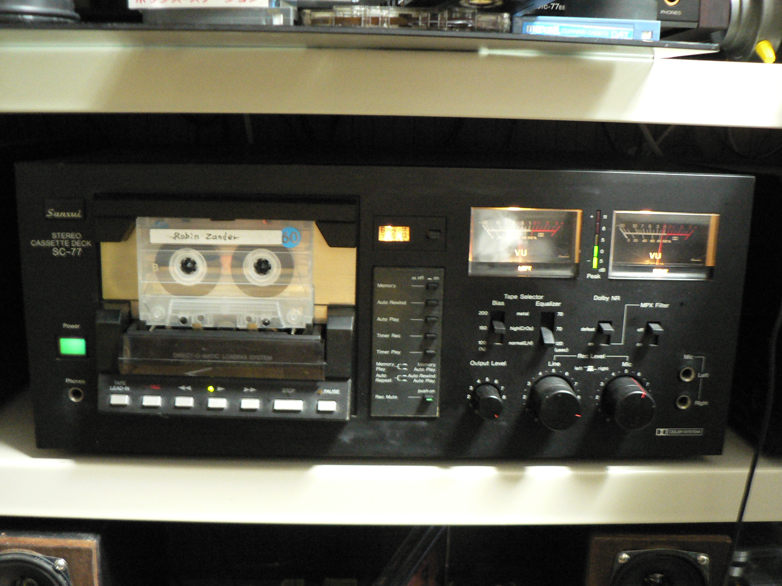 SANSUI D-α7 サンスイ カセットデッキ