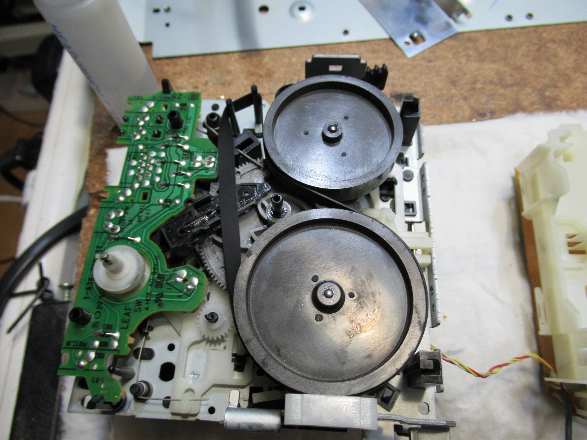 SONY TC-WE505 ギヤ割れ～修理中止 – Audiolife － Enjoy your audio