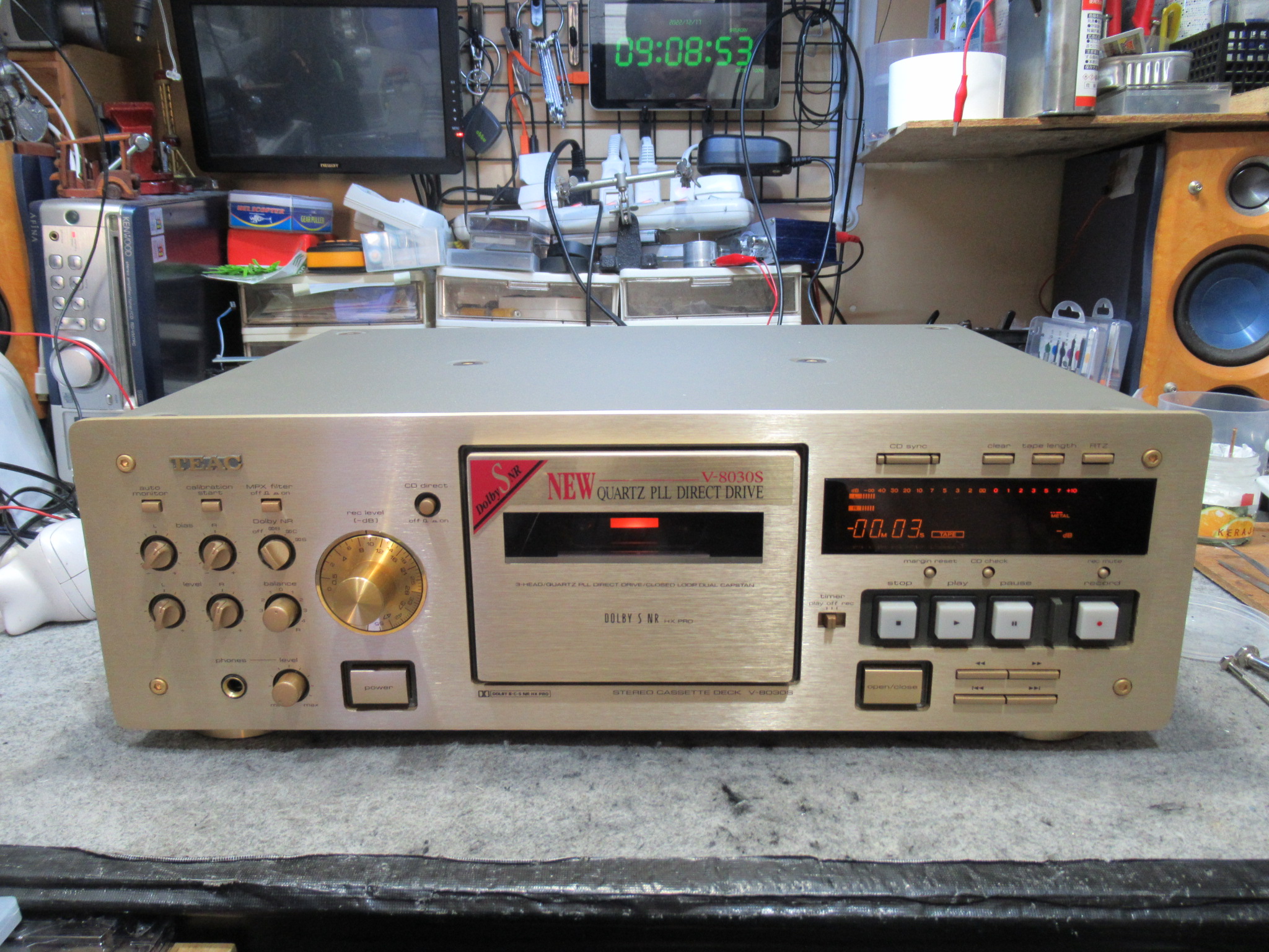 TEAC V-8030S テープ損傷 – Audiolife － Enjoy your audio life!!