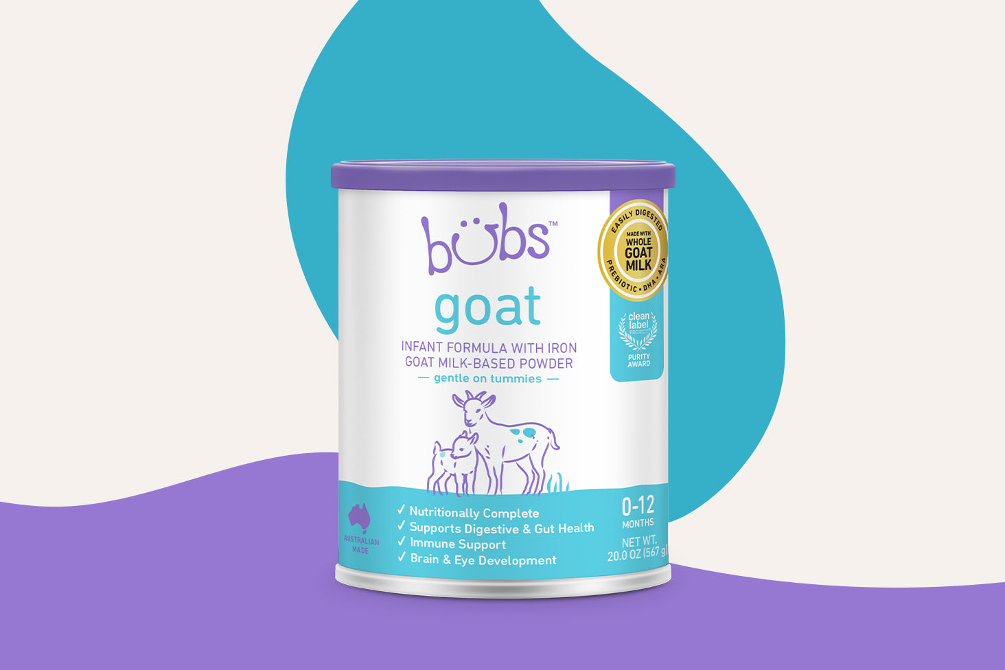 Bubs Goat Milk Infant Formula (0-12 Months) – Bubs – Aussie Bubs