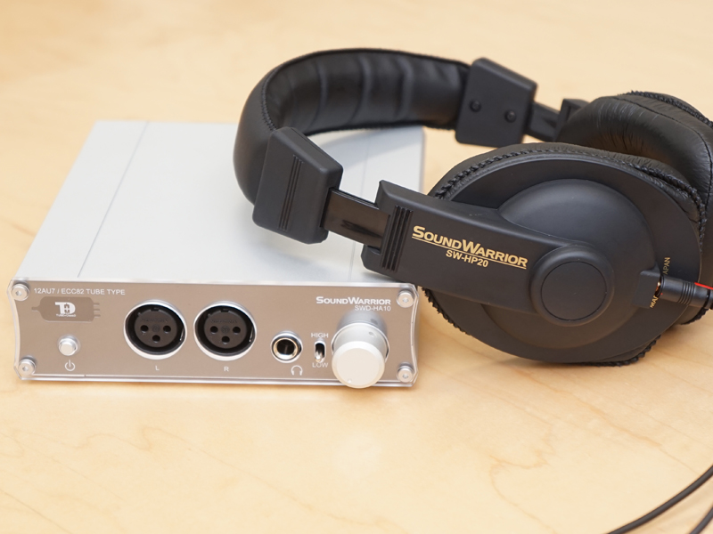 Sound Warrior、真空管+D級ヘッドフォンアンプと新ヘッドフォン - AV Watch