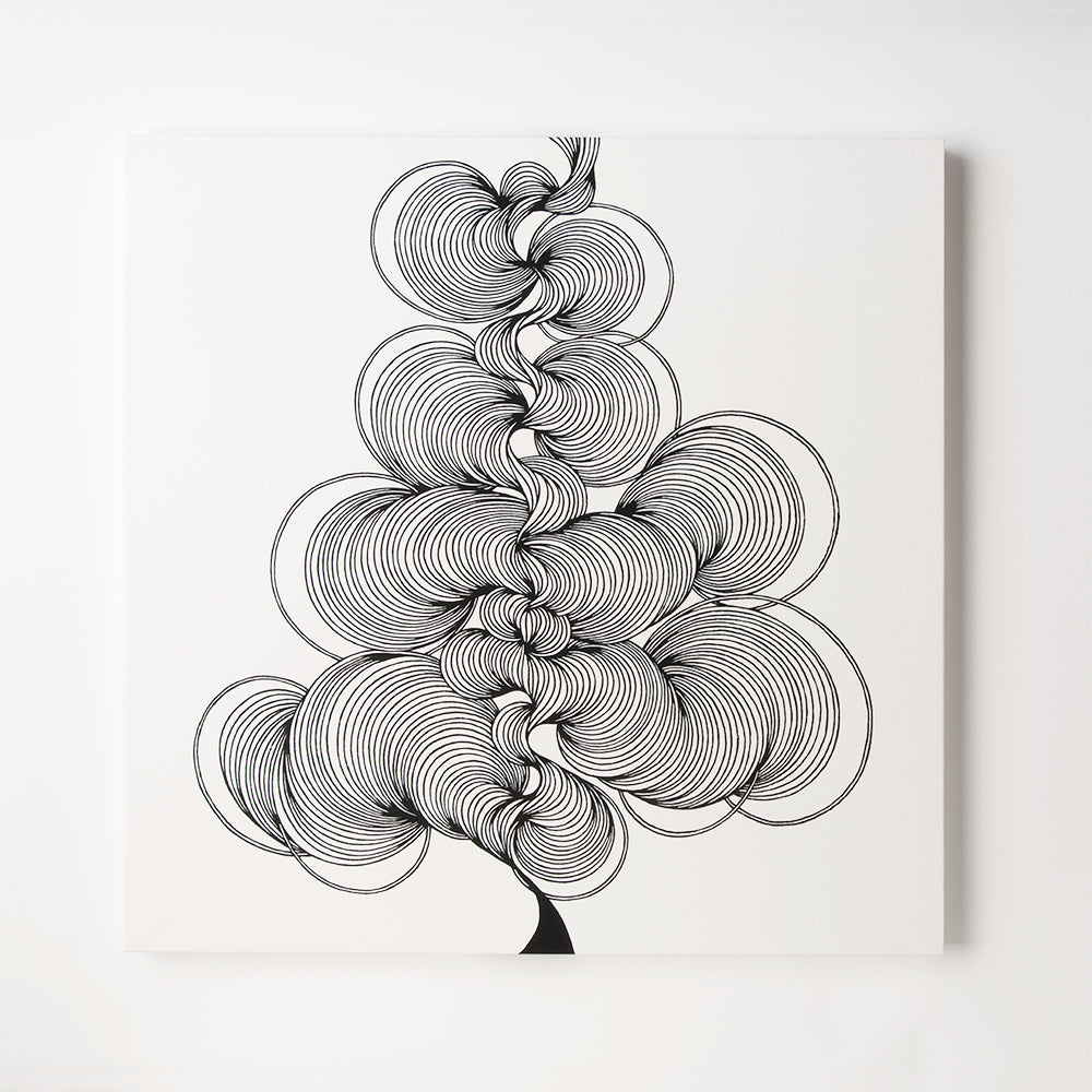 AIJP竹和紙を使ったドローイング作品 | アワガミファクトリー