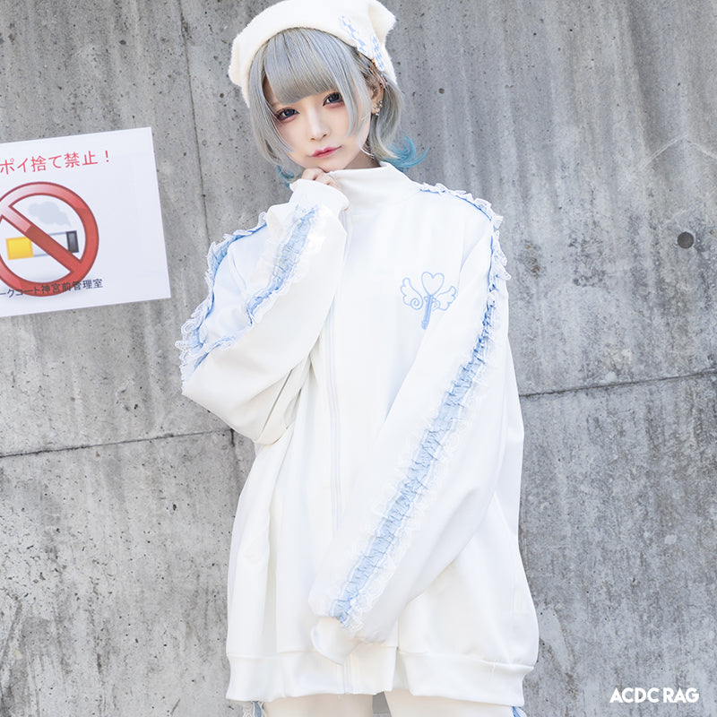 魔法 ジャージジャケット WH/P.BL – ACDC RAG