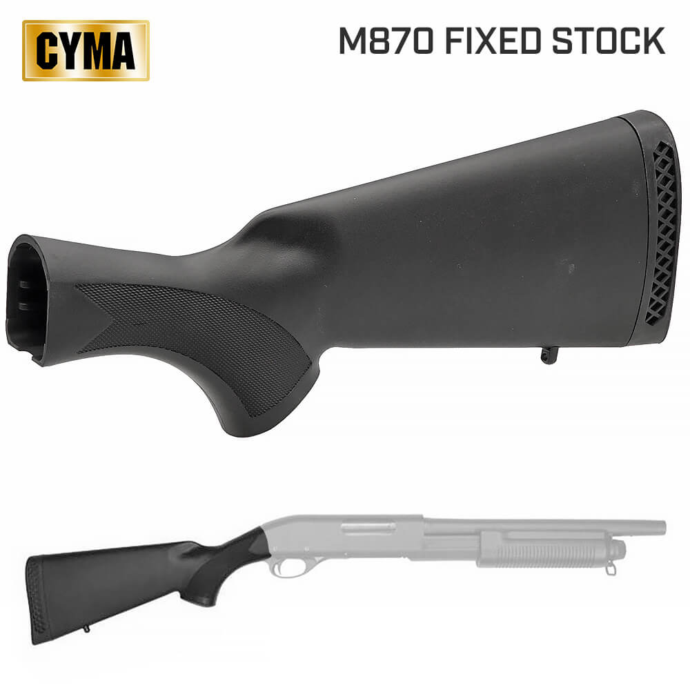 CYMA 製 】 CYMA M870シリーズ 対応 樹脂製 固定ストック [ CY-0079