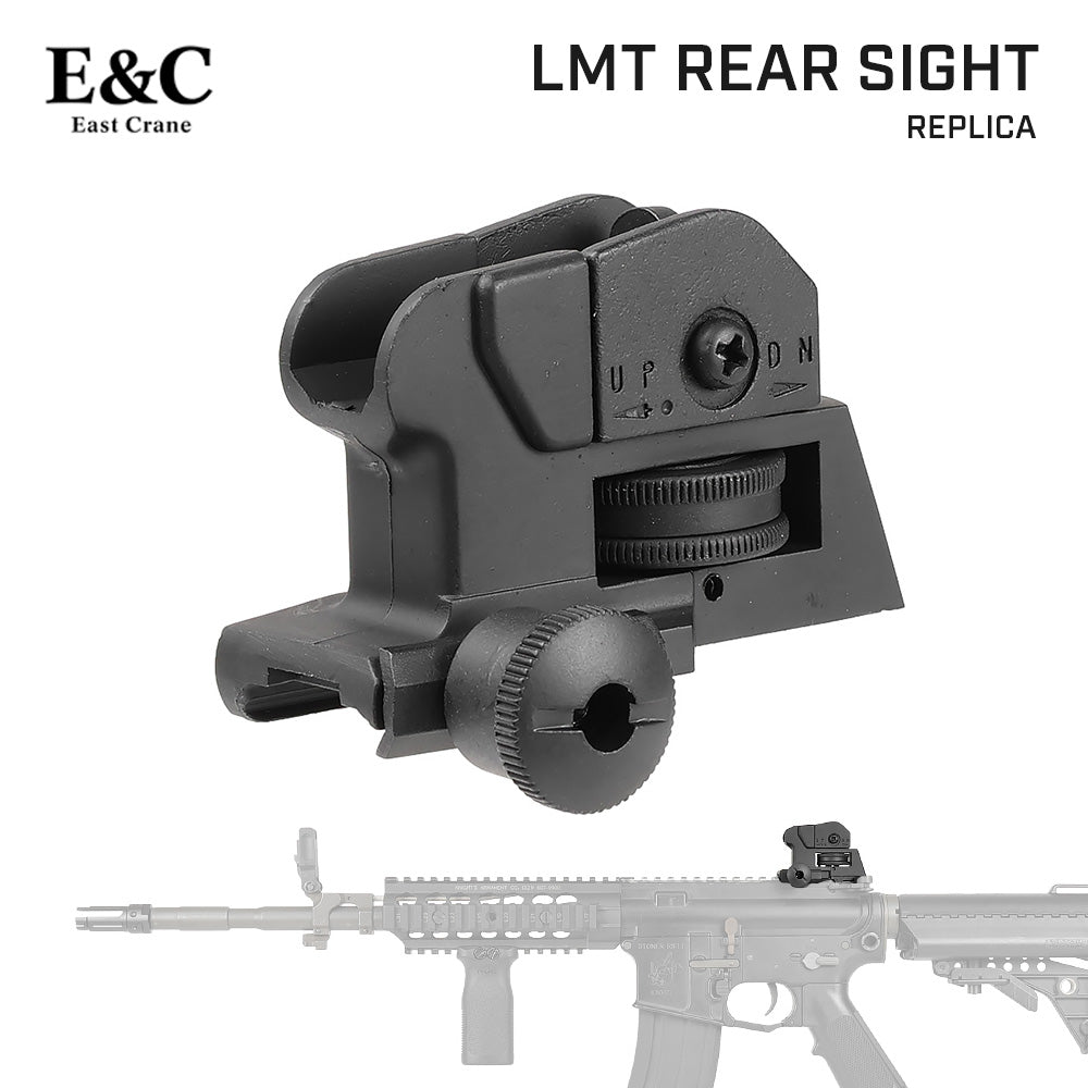 E&C 製 】 20mmレール対応 LMT M4 タクティカル リアサイト レプリカ
