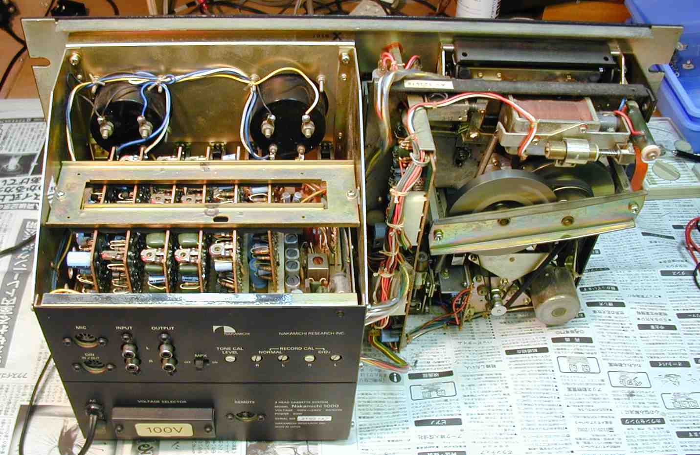 nakamiti 1000 カセットデッキ