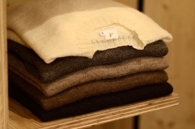 ORIGINAL SHETLAND SWEATER CREW NECK | ANATOMICA SAPPORO アナトミカ札幌