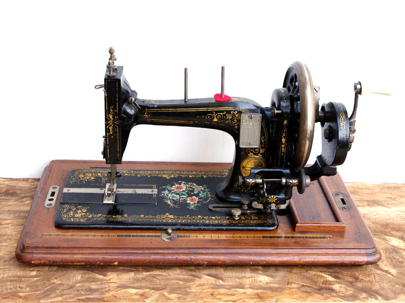 Seidel & Naumann ドイツ製 手回しミシン 足踏みミシン・手回しミシン