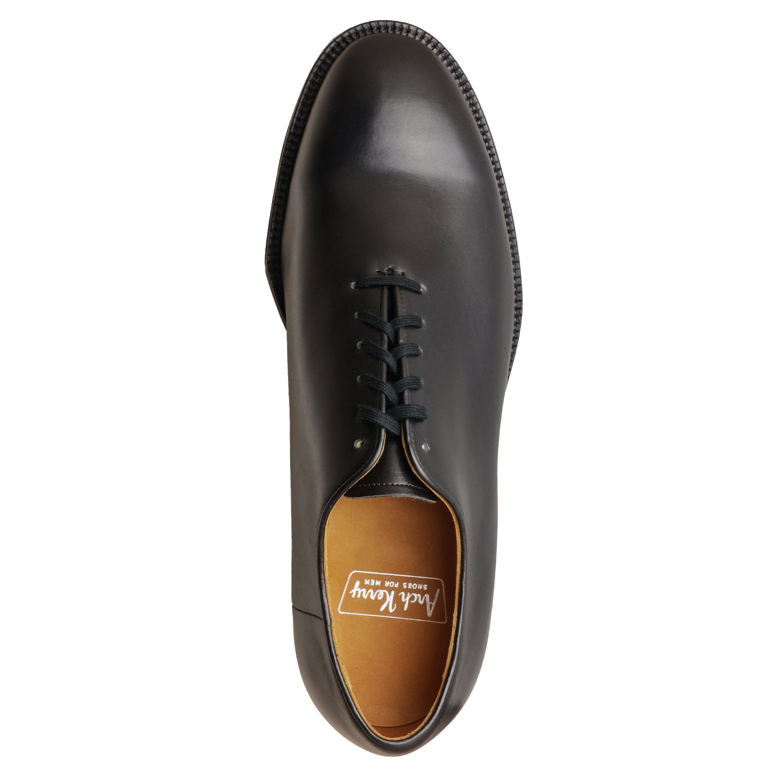 32351 / Wholecut Oxford Black Calf – Arch Kerry