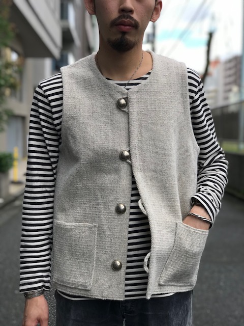 TRUJILLO'S / CHIMAYO VEST SOLID | ARCH TOKYO