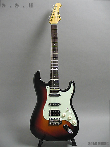 BACCHUS STRATOCASTER バッカス チェリーサンバースト BACCHUS