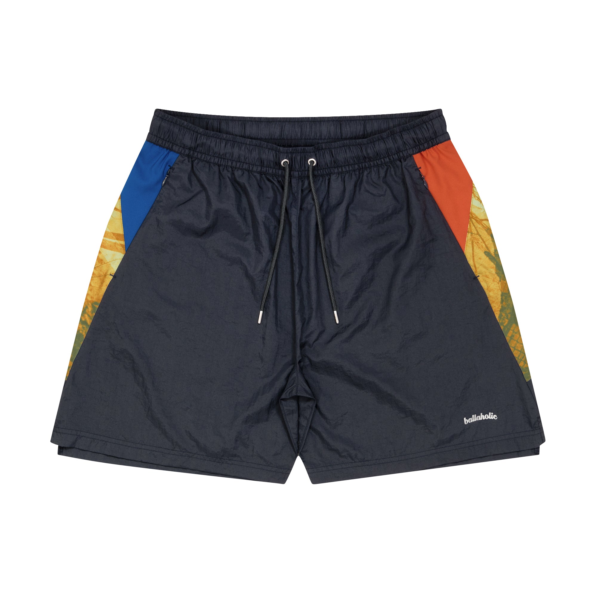 W Face Zip Shorts (navy nights) – ballaholicオンラインショップ