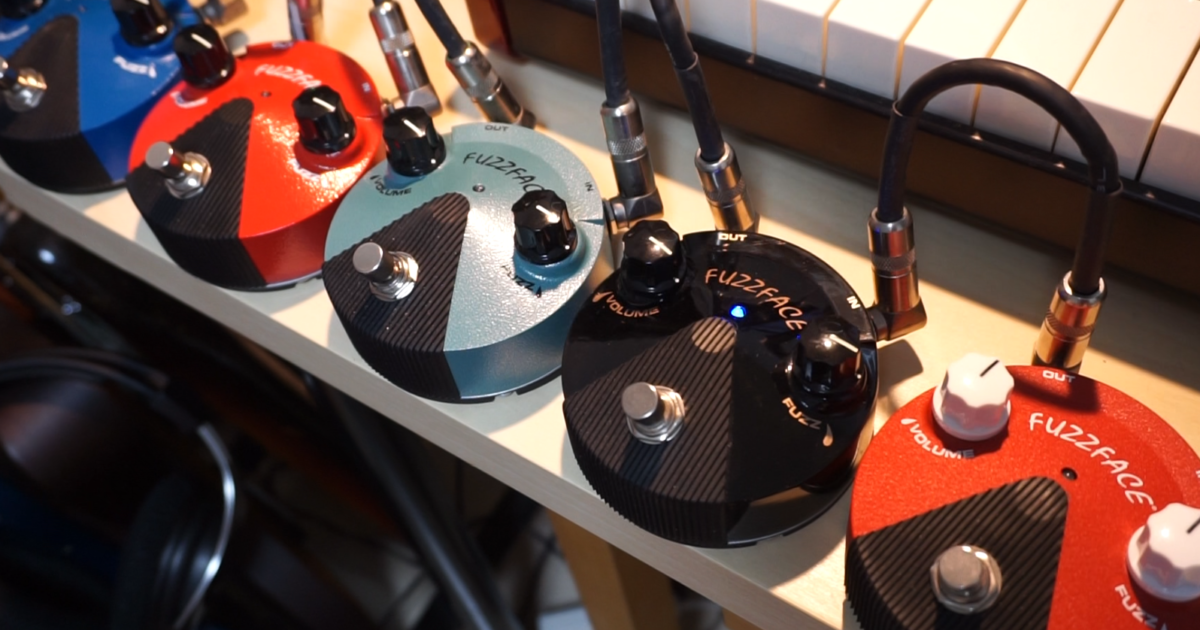 Fuzz Face Mini シリーズ5機種を徹底比較！