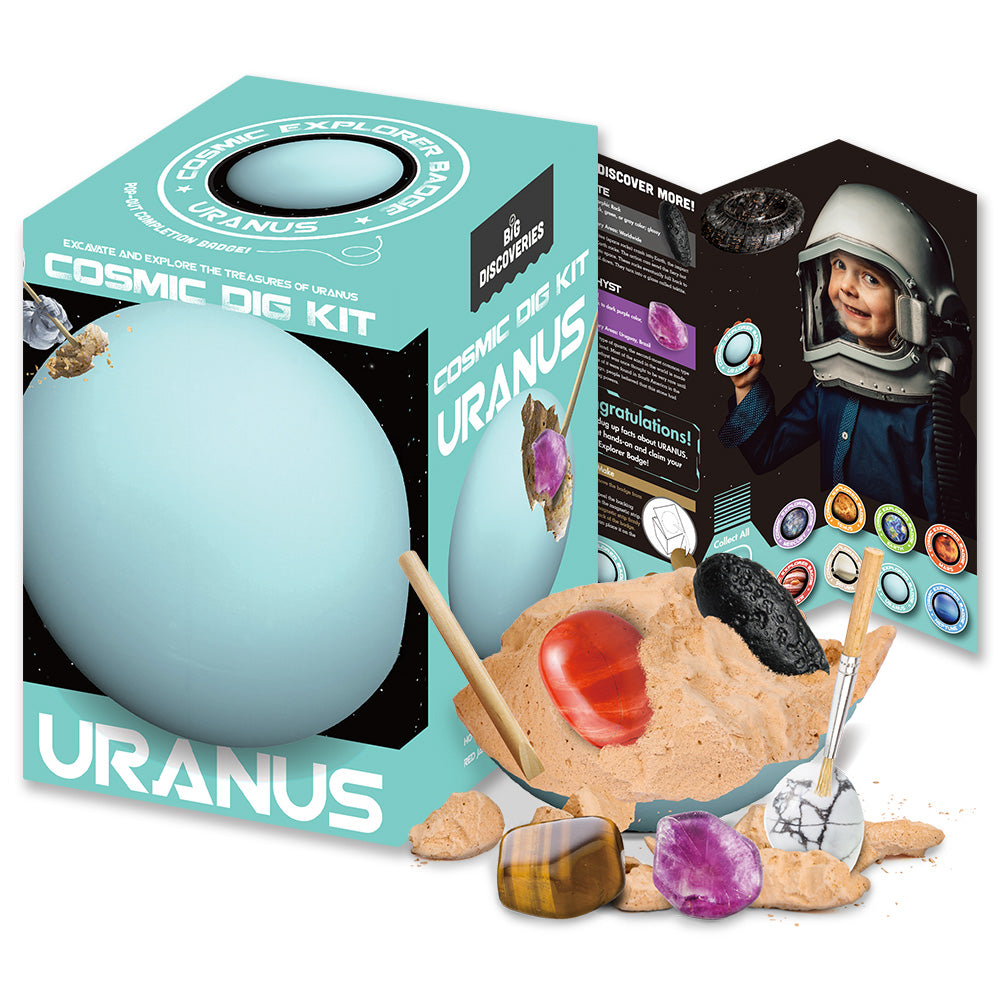 Cosmic Dig Kit (Uranus) - Solar System Excavation Kits for Kids