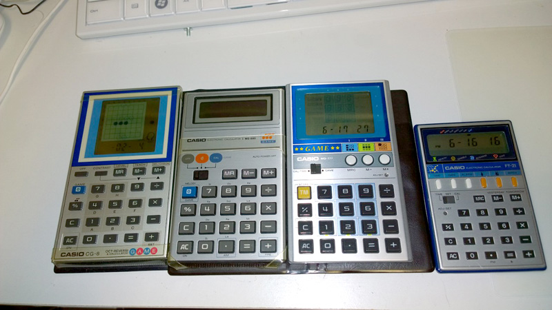 カシオのゲーム電卓 CG-8 | Kyoro's Room Blog