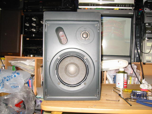 JBL コントロール5 スピーカーエッジの貼り替え