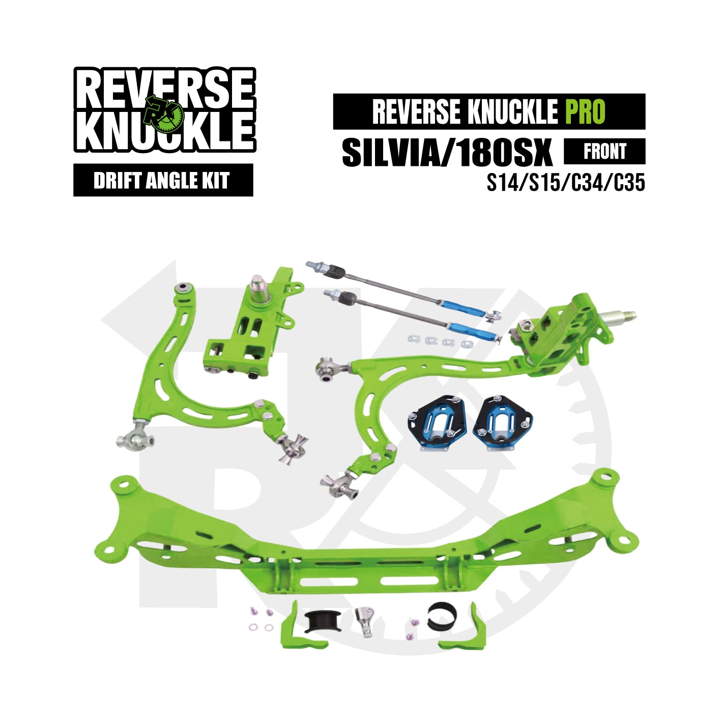 REVERSE KNUCKLE PRO LOCK KIT for SILVIA – BOOSTAR-69