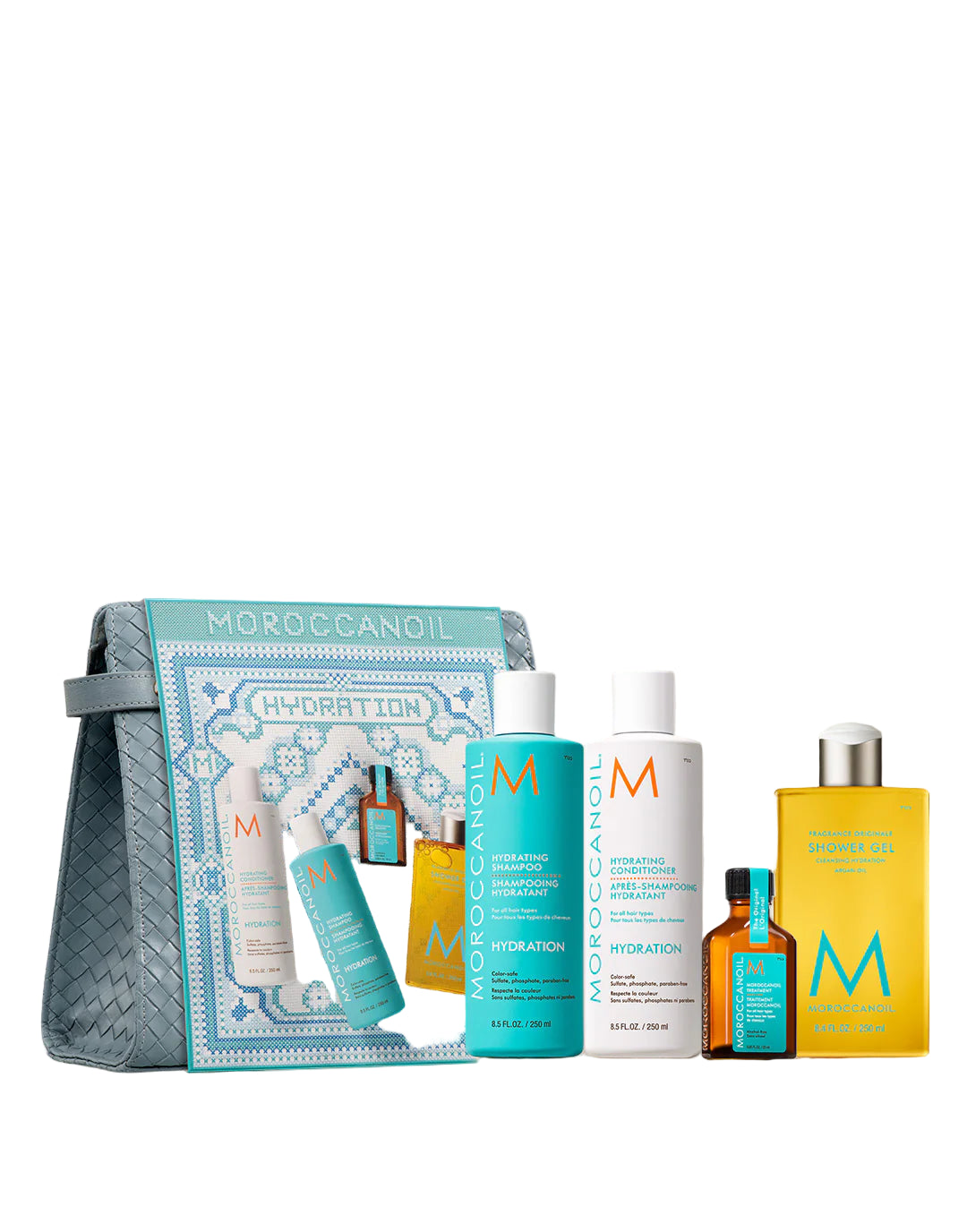 Moroccanoil Hydrating Holiday Set – Shampoo, Conditioner & Free
