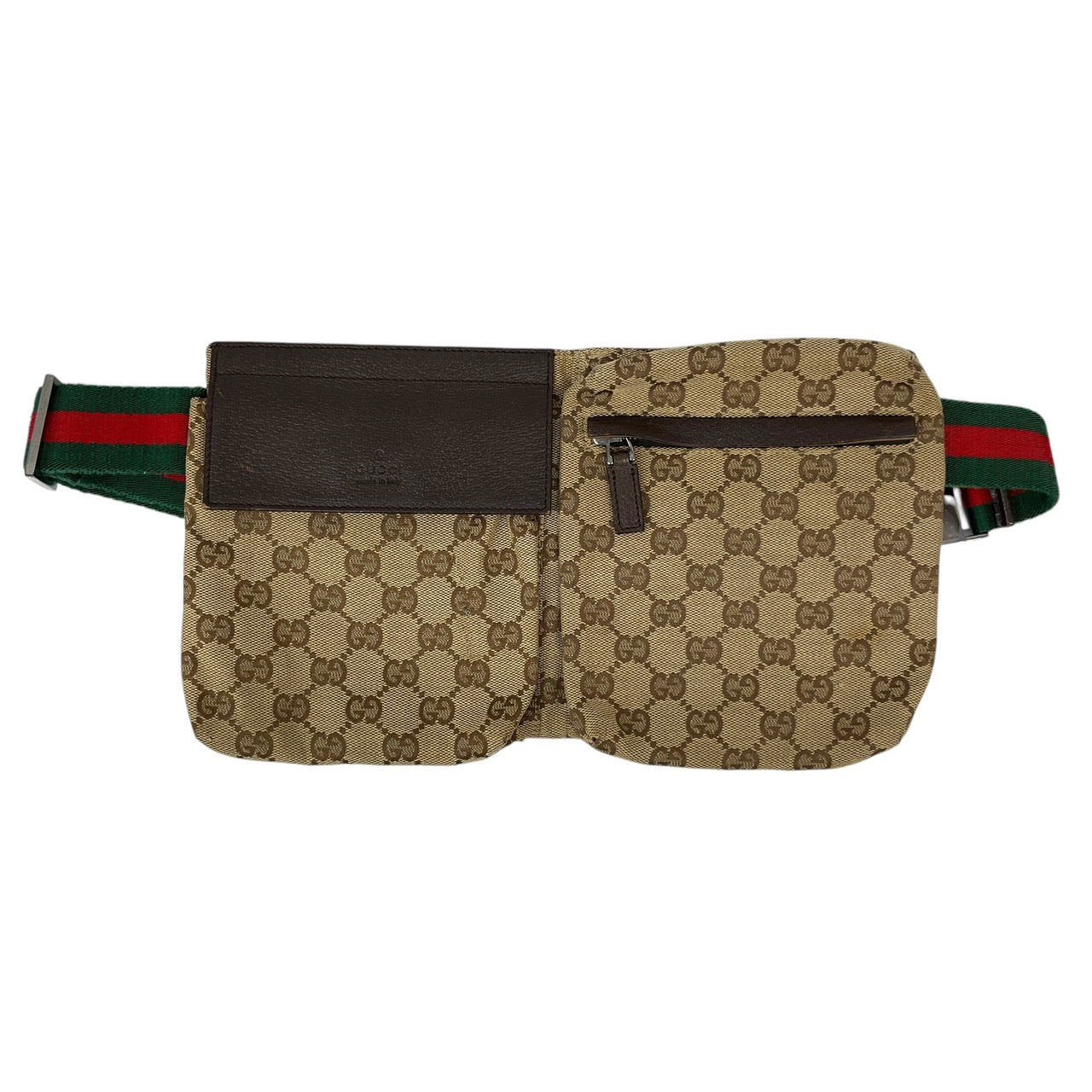 GUCCI】グッチ GGキャンバス 28566 ウエストバッグメンズ ウエスト