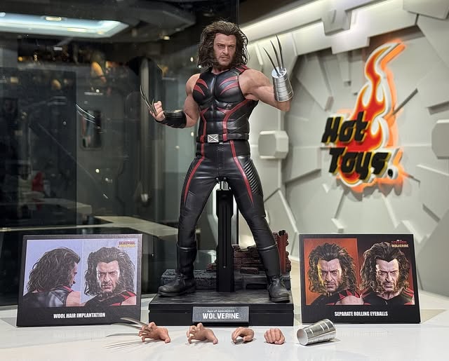 ホットトイズ ウルヴァリン デラックス版 素顔ヘッドはDX版にしか付き