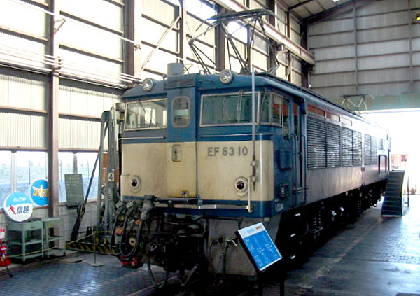 碓氷峠鉄道文化むらEF6310