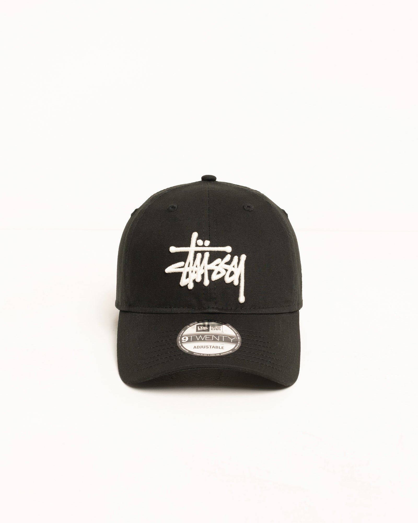 New Era 9TWENTY Basic Strapback – Black | Headwear | Stüssy Canada
