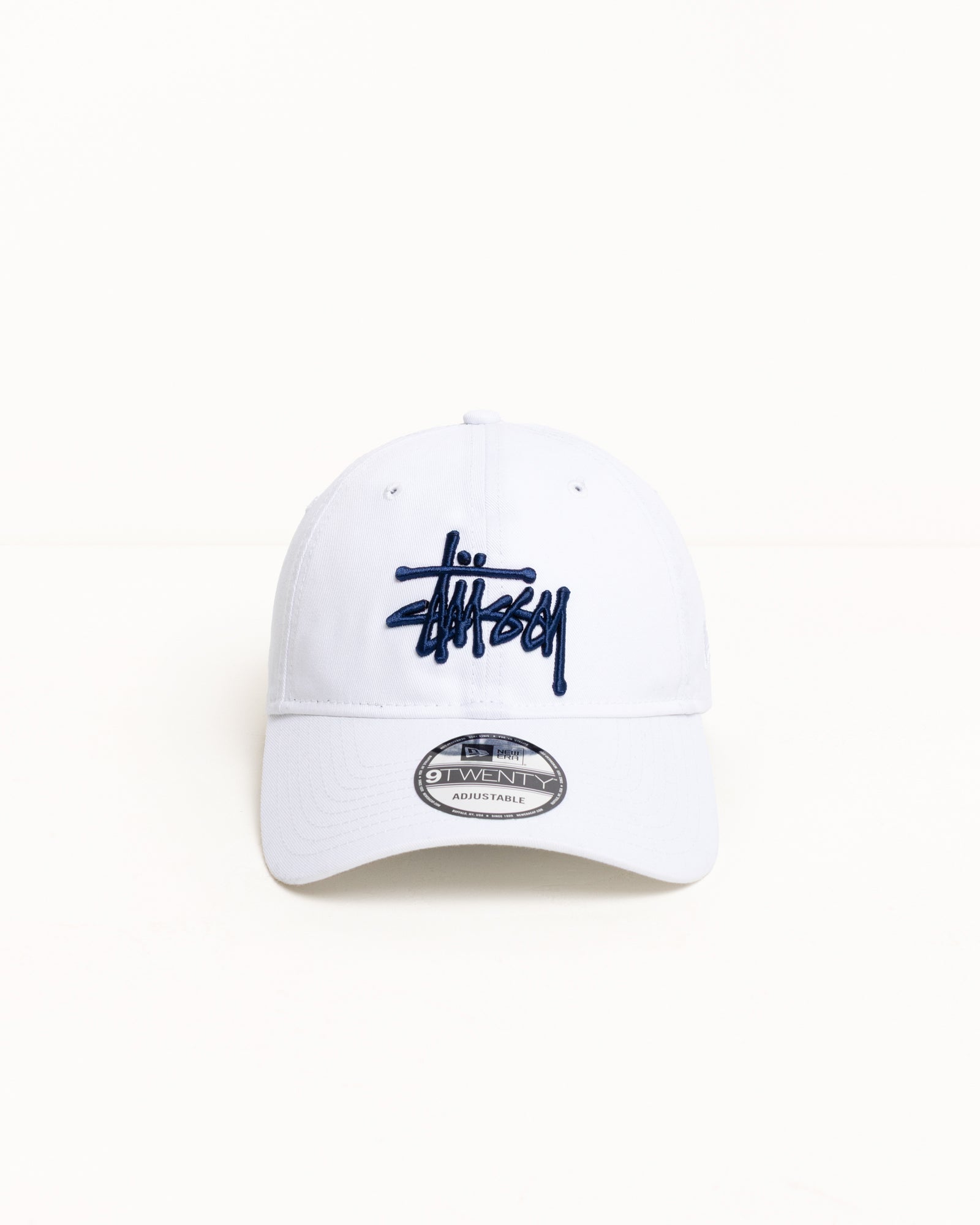 New Era 9TWENTY Basic Strapback – White | Headwear | Stüssy Canada