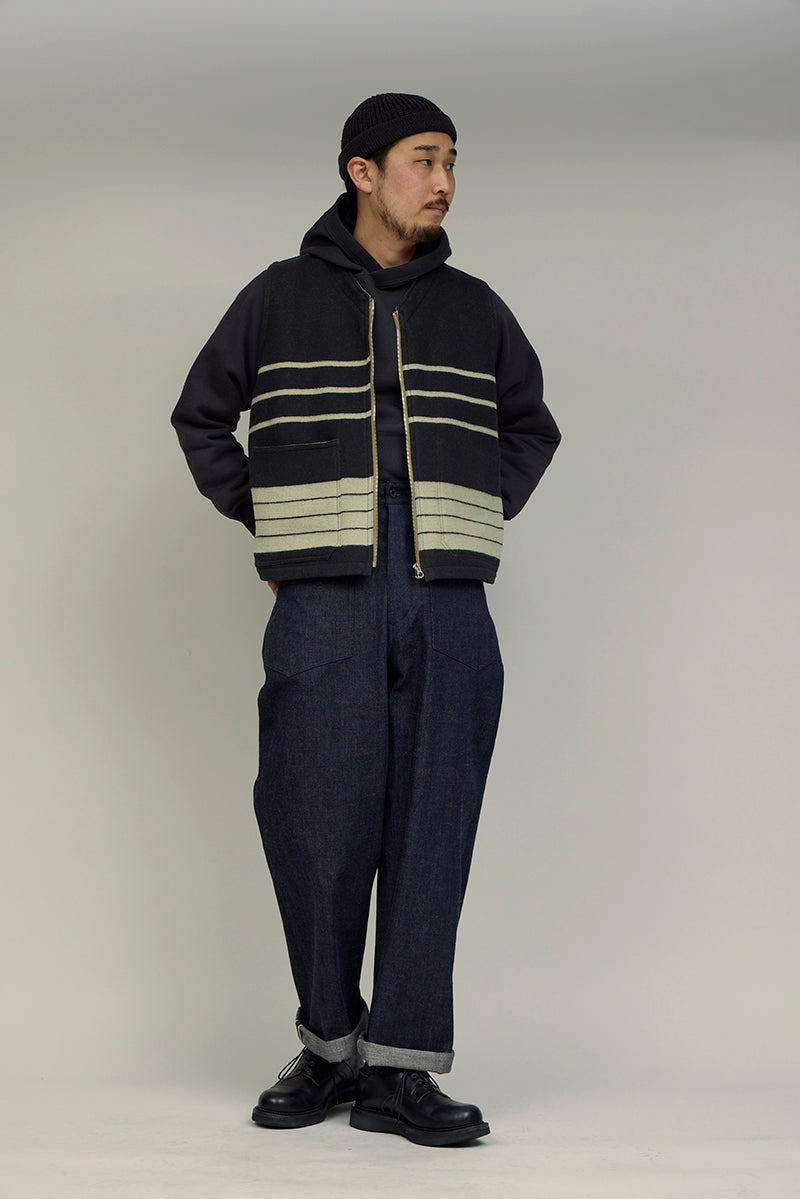 ナイジェル・ケーボン】MAN / マウンテニアブランケットベスト