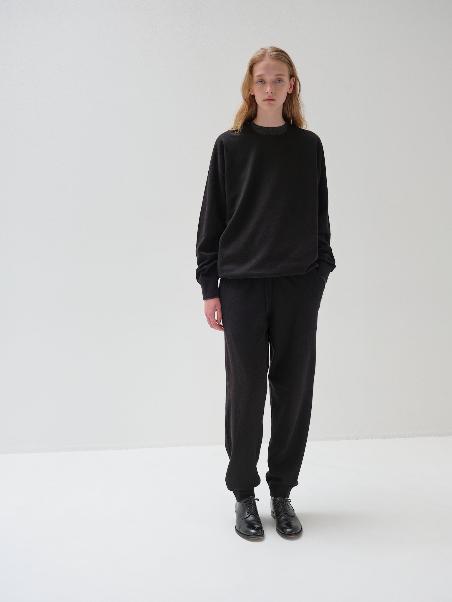 モンゴリアンカシミヤ セットアップ, Black – cash & barba