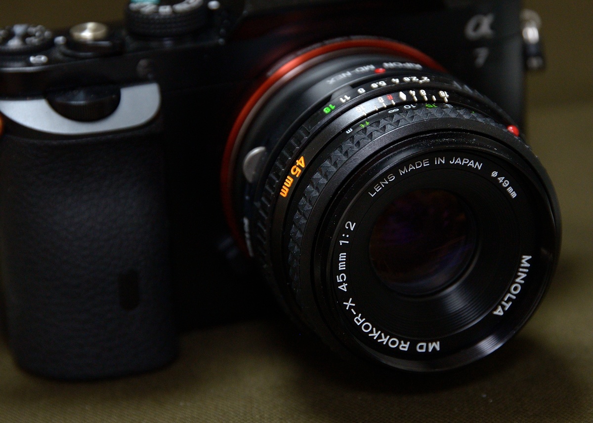 ミノルタ MD ロッコール45mmF2 を使ってみた。 -