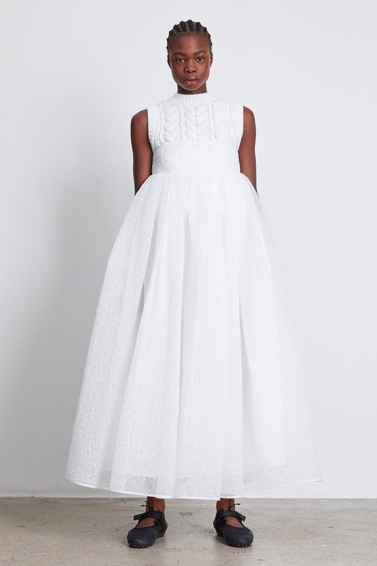 BETH | DRESS ALP MATELASSÉ CLEAR