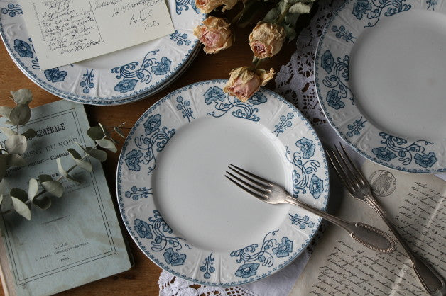 新春アンティーク福袋③プレート&ソーサー5枚セット サルグミンヌ