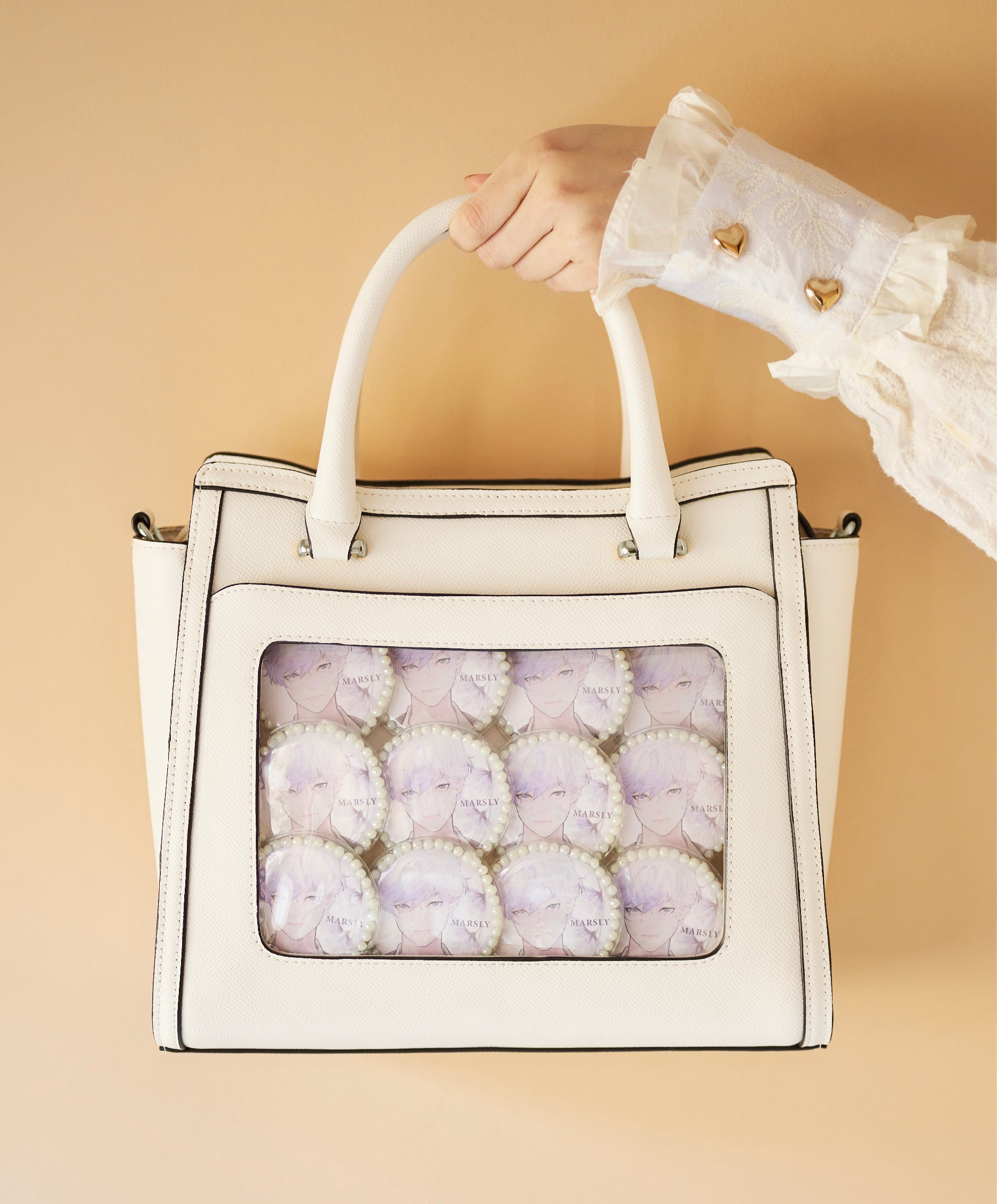 フラップバッグ（off white）｜MARSLY（マーズリー） – CHOOSEBASE SHIBUYA