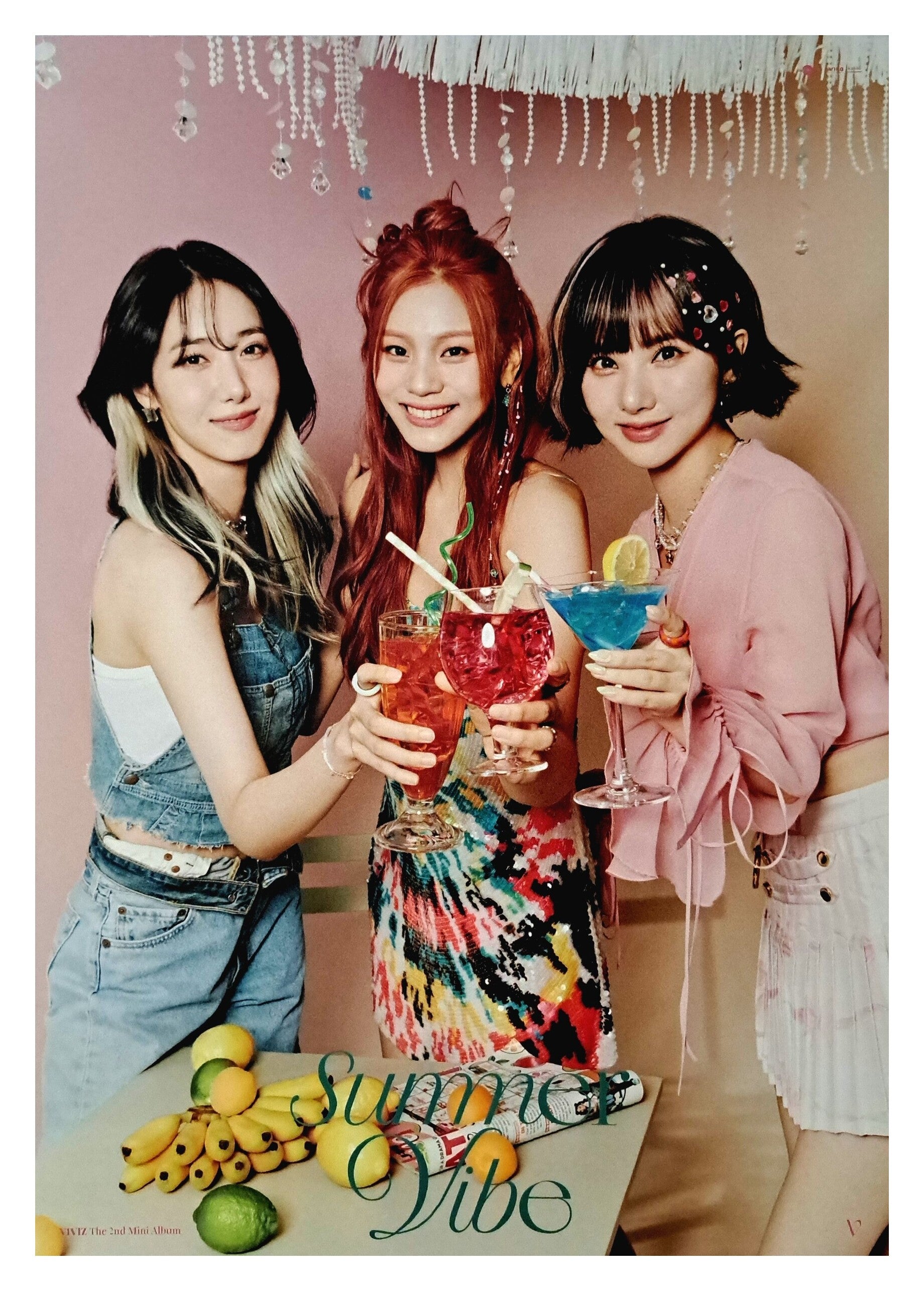 Viviz 2nd Mini Album Summer Vibe (Photobook Ver.) Official Poster