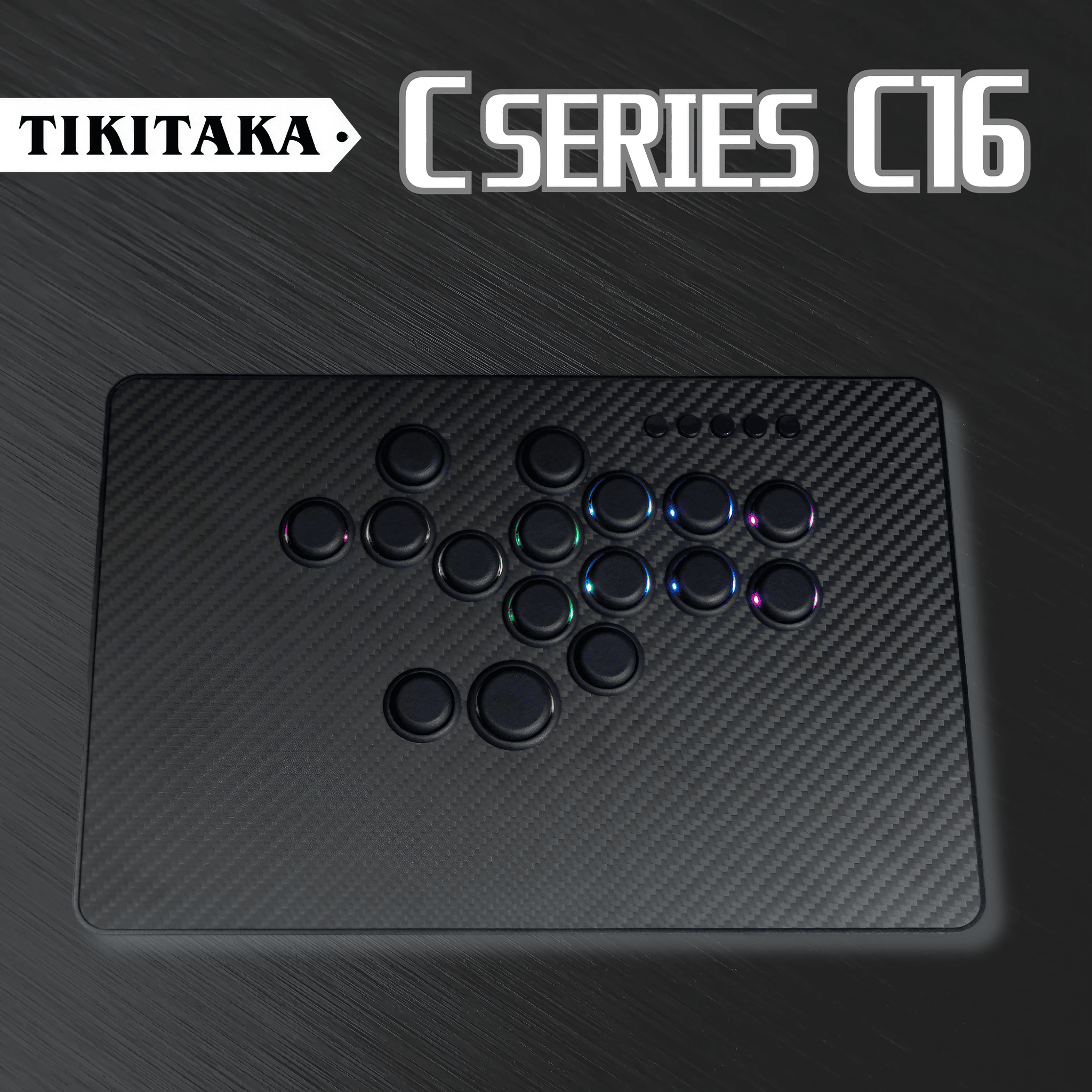 Tikitaka Cシリーズ C16 カーボン版 | 薄型レバーレスコントローラー